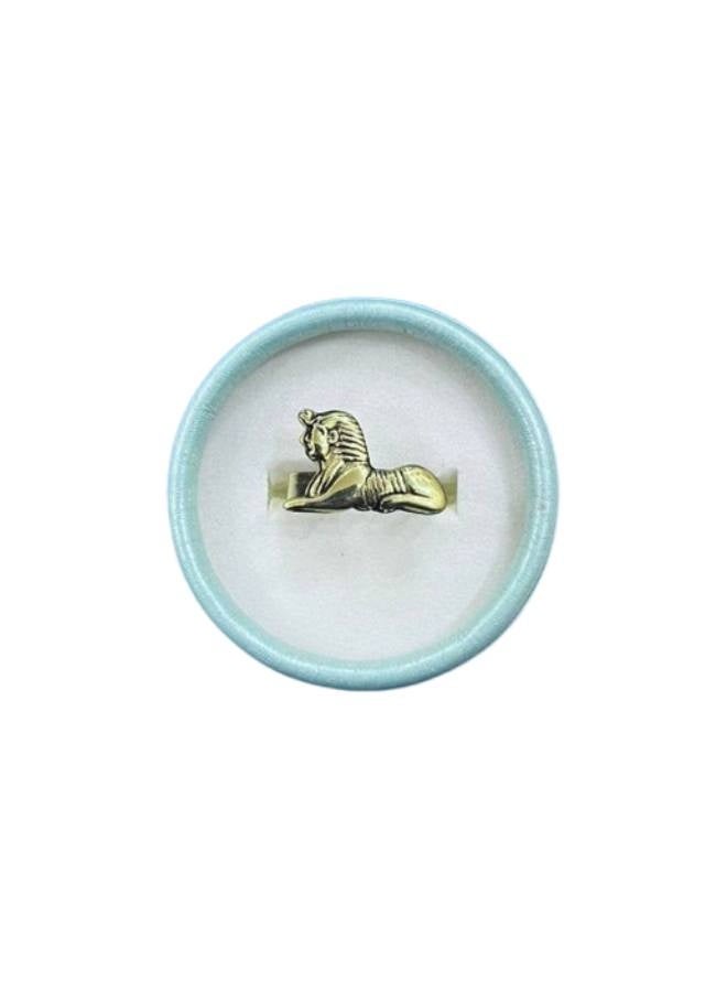Ring with an Egyptian Pharaonic design - Image 4