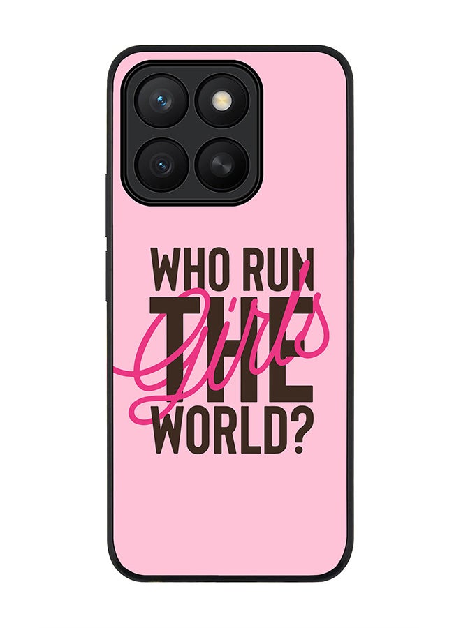Stylizedd For Honor X8c Case,Slim fit Camera Protection, Shockproof Thin Phone cover  - Who run the world?