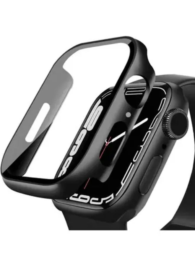 Hard Case   For (A-pple) Watch Series 10 Series 11 [2025] 46mm Screen Protector,Built-in Full Tempered Glass [Touch Sensitive] Slim Bumper Protective Cover iWatch S10 S11 Accessories