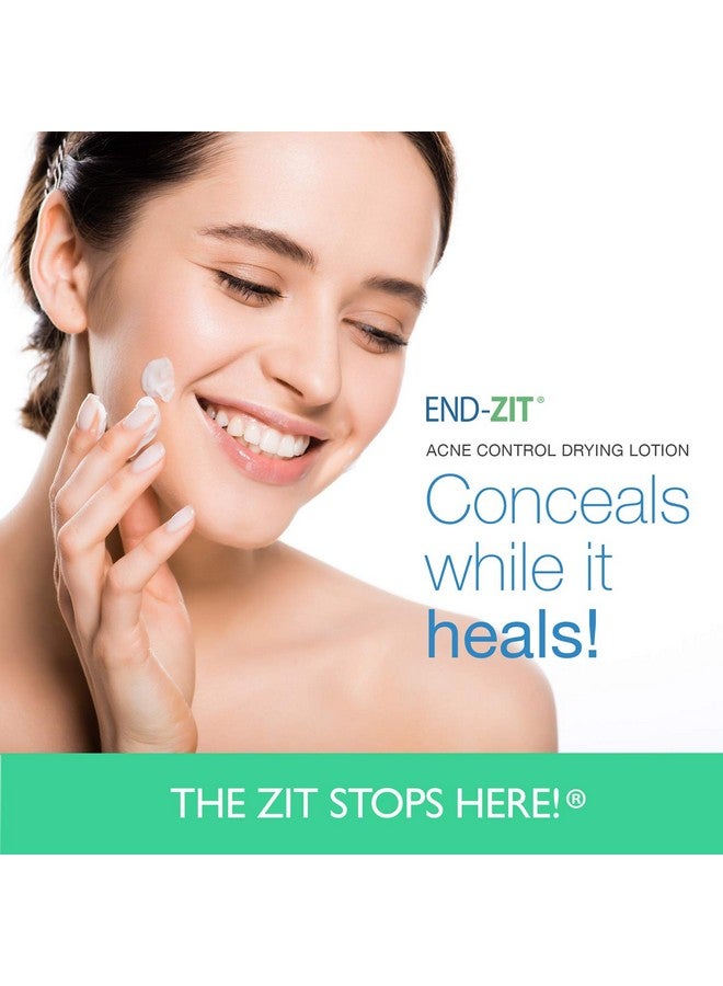 end zit End-zit Acne Control Drying Lotion (Light/Medium), 0.5 Ounce - Image 3