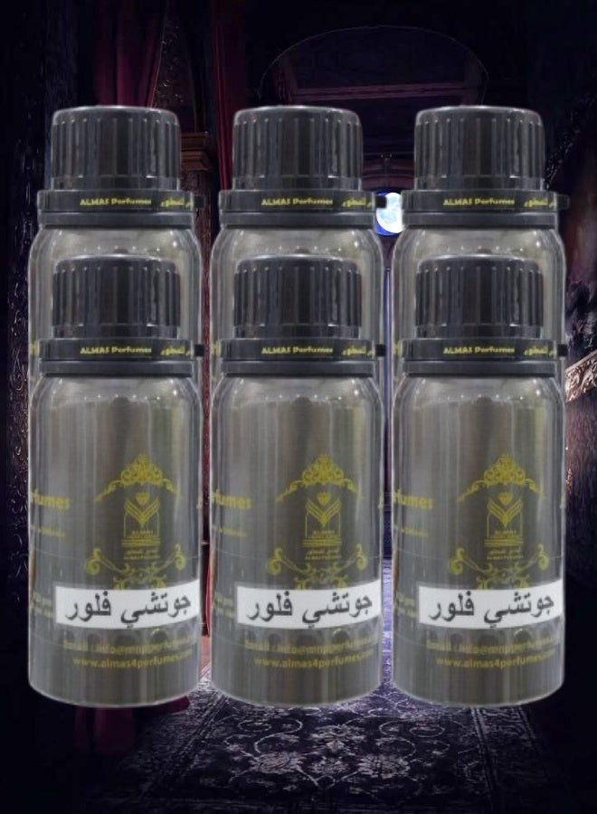 ALMAS PERFUMES 6 Pieces Perfume Oil Gucci Flora 100ML - Image 1