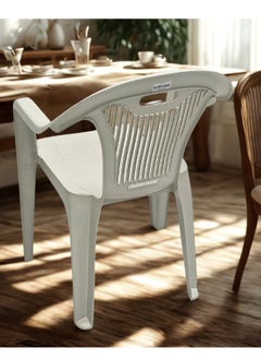 SMART HOME Dining chair, multi-purpose strong plastic single chair  - Image 2