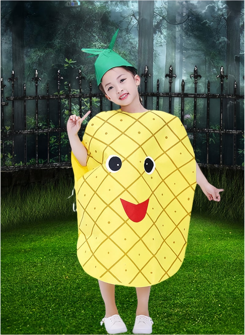 GGEROU Kids Fruit Costume Funny Nature Costumes Suits Holiday Halloween Christmas Cosplay Costumes Set Performace Props for Girls Boys - Image 1