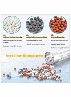 Generic Ionic Shower Head Mineral Beads - 4 Extra Replaceable Ion Balls for Hard Water Softening and Chlorine Removal in Stone Shower Heads. Enhance Your Shower Experience!  - Image 5