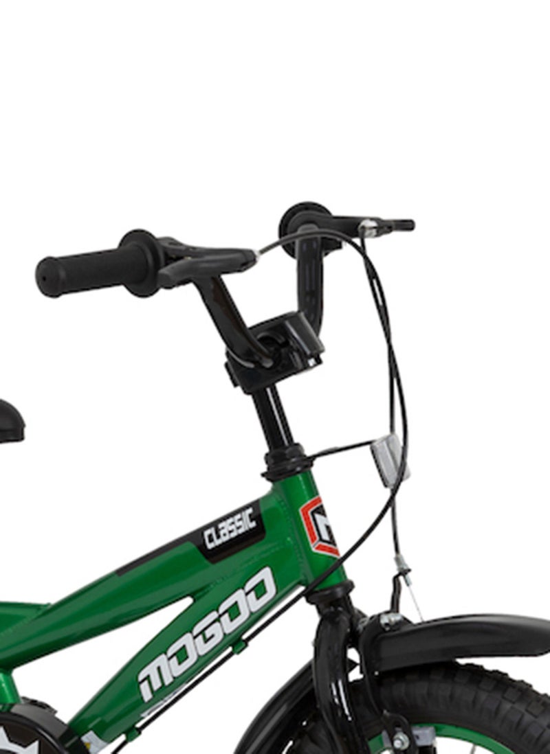 موجو Classic Bicycle For Kids 14 inch - Green - Image 3