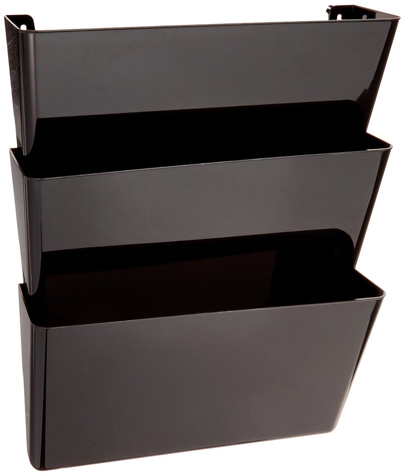 Deflecto DEFLECT-O Conversion File Jackets And Pockets, (DEF93604), Black, Pack of 1 - Image 1