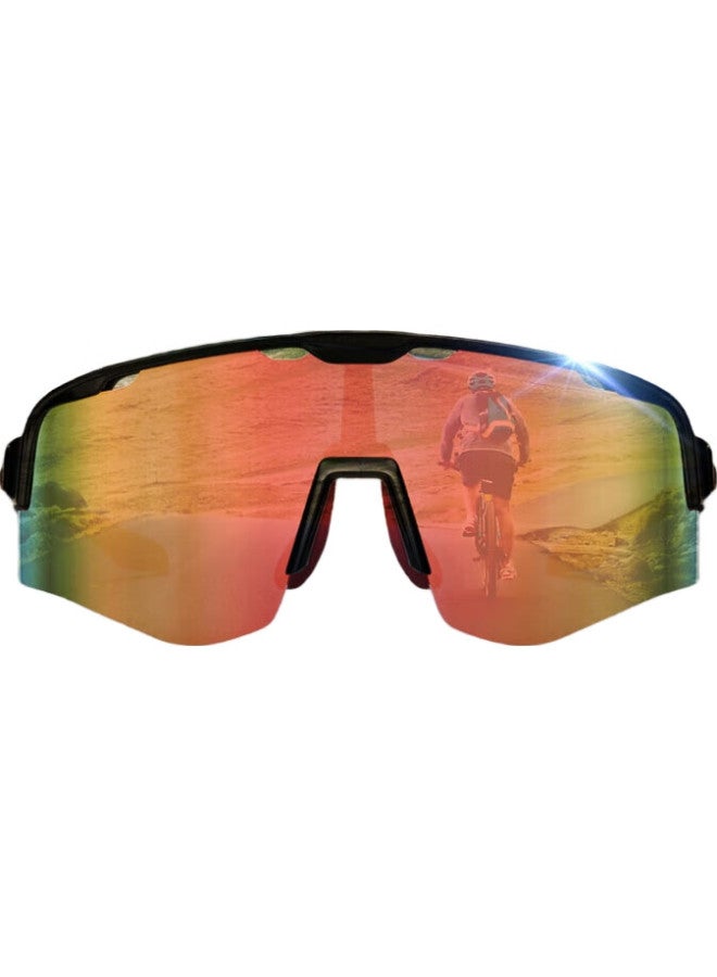 PARZIN (Parzin) Chasing Wind Series Sports Sunglasses, Unisex Integrated Running, Hiking, Cycling, Sun Protection Sunglasses 76003 - Image 1