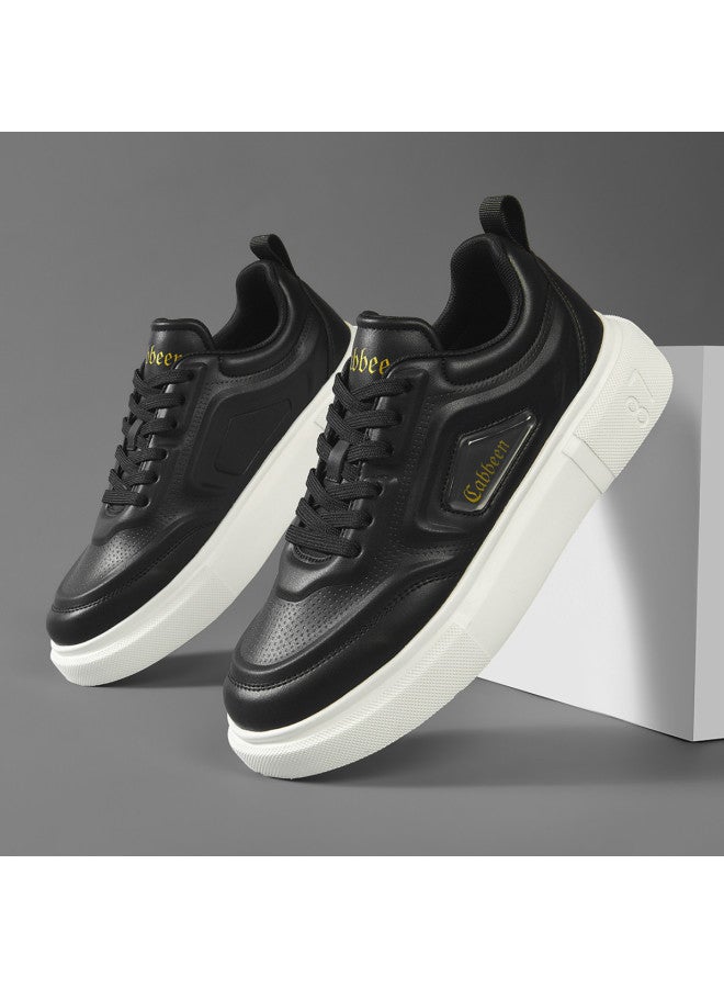 Cabbeen Men's Shoes Autumn Fashion Personality Versatile Sports Casual Sneakers Men's Thick Sole Shoes - Image 3