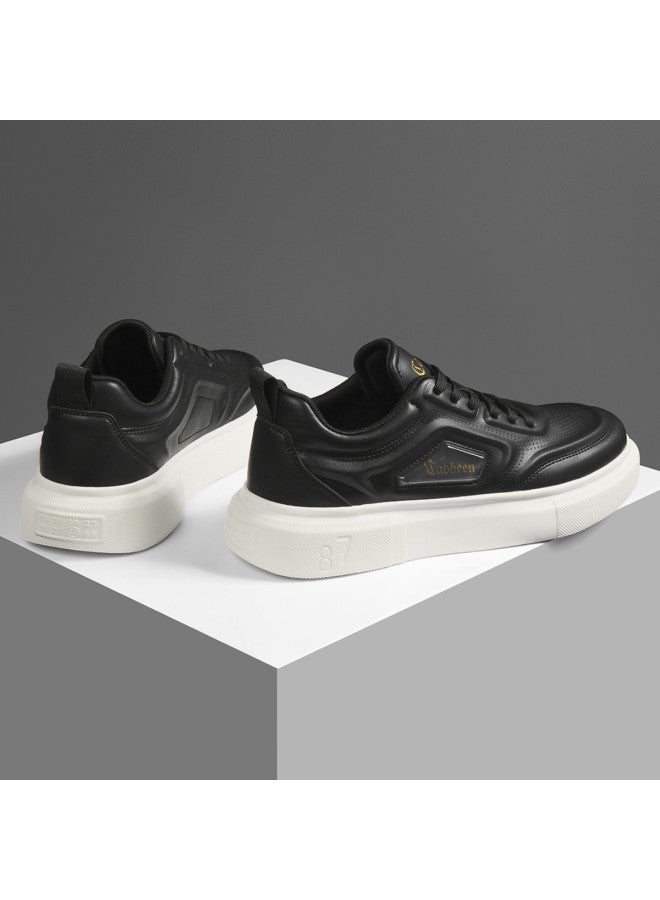 Cabbeen Men's Shoes Autumn Fashion Personality Versatile Sports Casual Sneakers Men's Thick Sole Shoes - Image 5