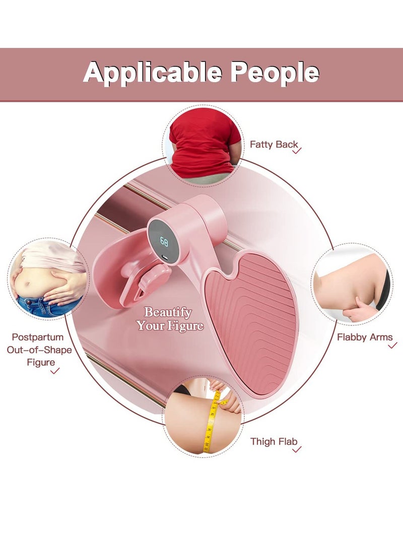Excefore Thigh Toner, Kegel Exerciser, Pelvic Floor Trainer, Hip Trainer, Inner Thigh Exercise Equipment for Women, Thigh Exerciser for Butt/Arm/Leg with Counter&Resistance Adjustmentt  - Image 4