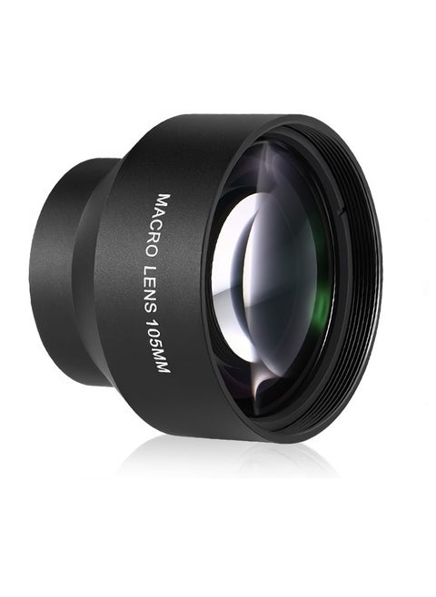 105mm Macro Lens, Sturdy And Durable Smart Phone Camera Lens, Anti Reflective Multi Coated Wide Angle Mobile Camera Lens Attachment For Photography, (1pc, 105mm Macro Lens)