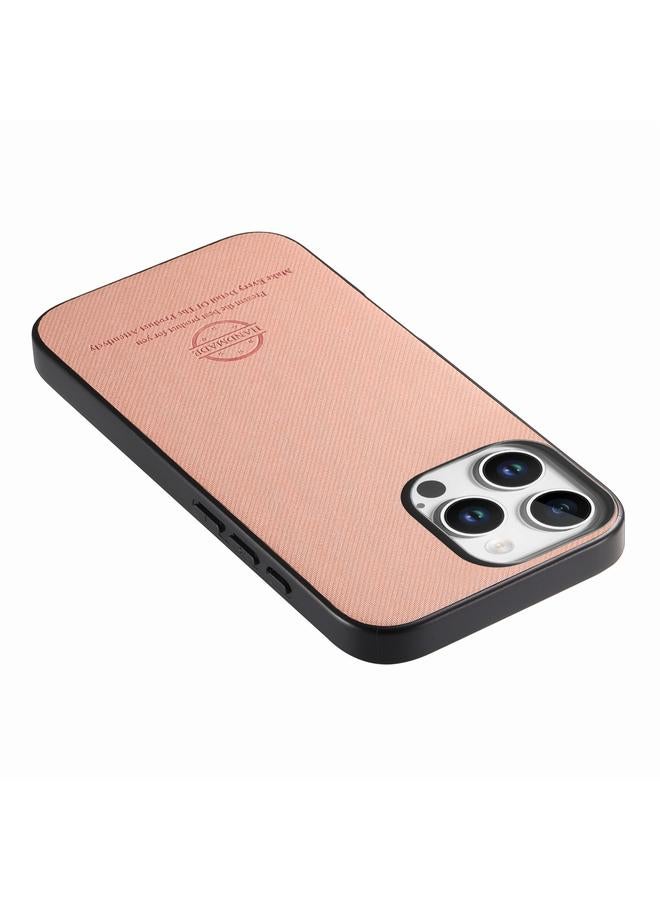 Zaboon Case For iPhone 12 Pro Twill Fabric Leather Skin Back Phone Case - Image 3