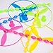 Sepco 40 Pcs Flying Disc Toy Twisty Helicopter Spin Copter Plastic Propeller Flyer Saucers with Launchers Outdoor Toy Kids Party Favors Gifts - Image 4