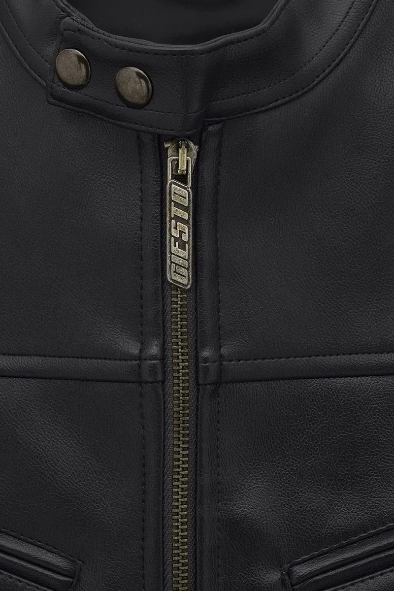 Giesto Black GIESTO Men's Tailored Waistcoat for Men | Best Price UAE