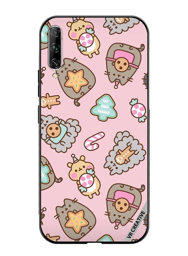 VR CREATIVE Protective Case Cover For Huawei Nova Y9S Business Cat Design Multicolour - Image 1