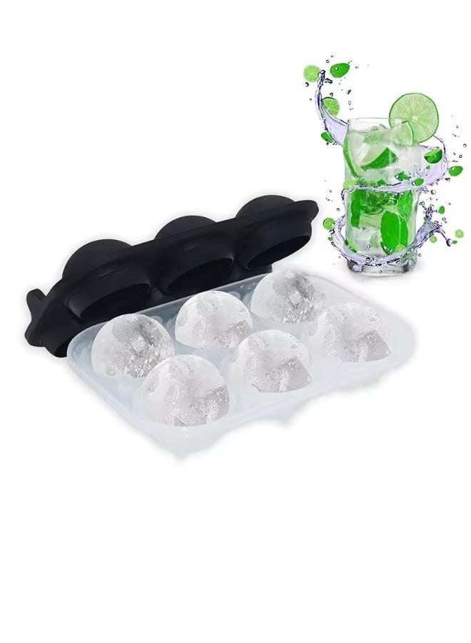 Premium Silicone Ice Ball maker 6 Ice Balls Making Mold Tray for Juice and Drinks - Image 4