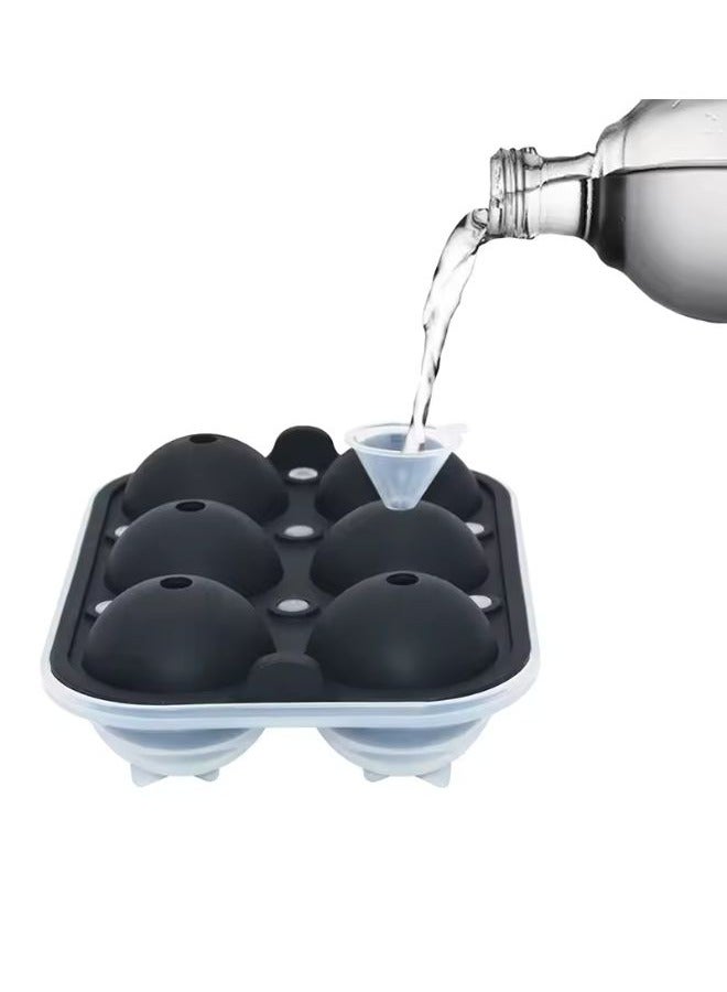 Premium Silicone Ice Ball maker 6 Ice Balls Making Mold Tray for Juice and Drinks - Image 3