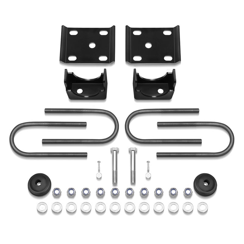 JY Performance 6 Rear Drop Axle Flip Kit Compatible With Chevy Silverado GMC C1500 2WD 19881998 No CNotch