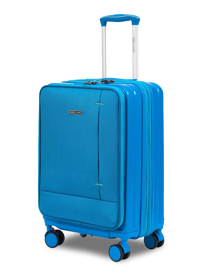 Parajohn Parajohn Front Open Cabin Size 20 inches luggage with Premium ABS +Nylon Material- 55 cms carrying 10kg|8 Wheels Hard Sided Trolley