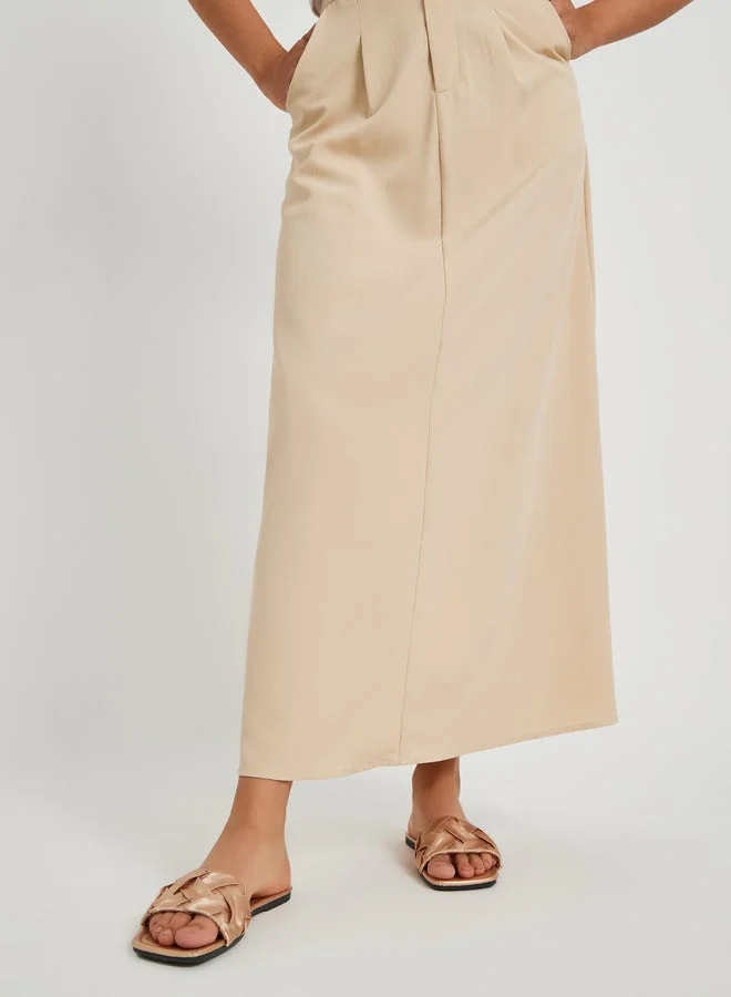 Take Two Styli Braided Design Silky Look Flat Sandals