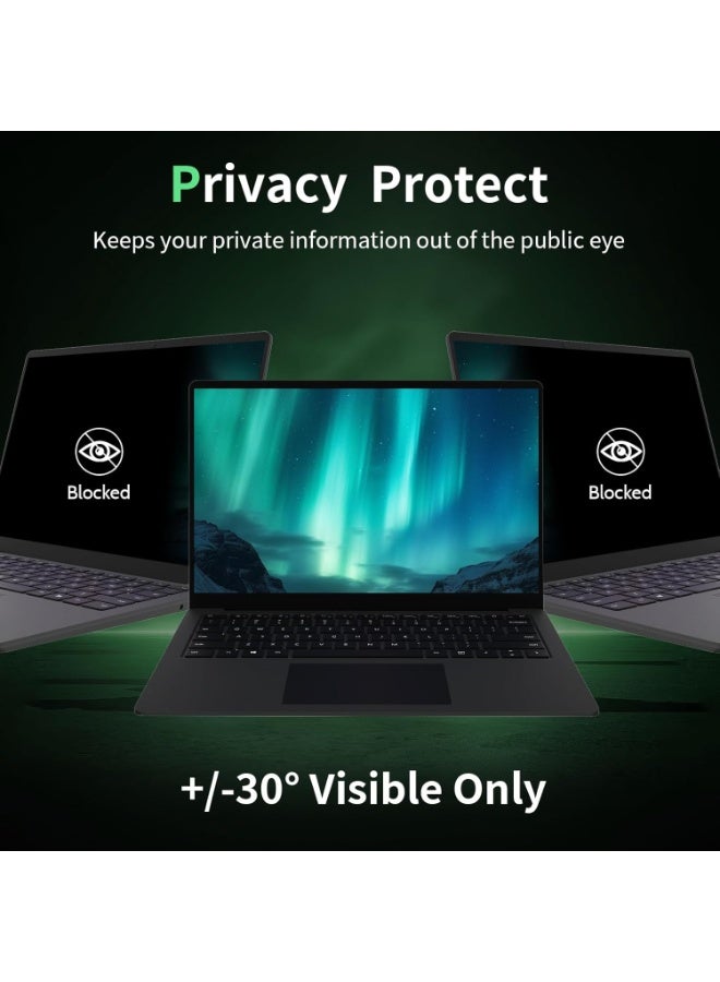 Laptop Privacy Screen 15.6 Inch-16:10 Aspect Ratio Anti-Glare Blue Light Computer Monitor Protector, Laptop Screen Privacy Shield Removable 15.6in Filter for Lenovo HP Huawei Honor Xiaomi  Redmi Dell Acer Asus Thinkpad Envy Xps - Image 3