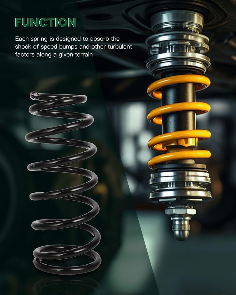 SCITOO 52441SNCA01 Coil Springs, 2Pcs Rear Suspension Coil Springs Set Compatible with 2006-2011 for Honda for Civic - Image 5