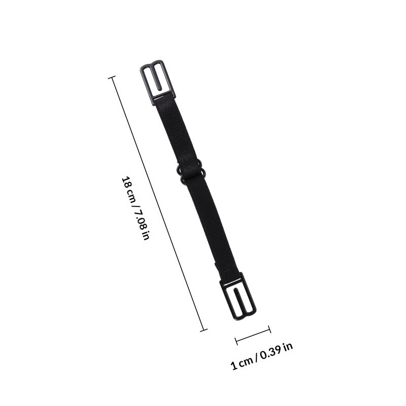 10 Pcs Adjustable Hanging Ropes Convenient Extension Lanyards (Black) - Image 2