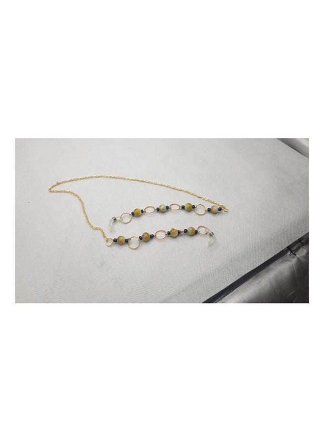 Generic Metal Eyeglass Chain Beaded Spectacles 