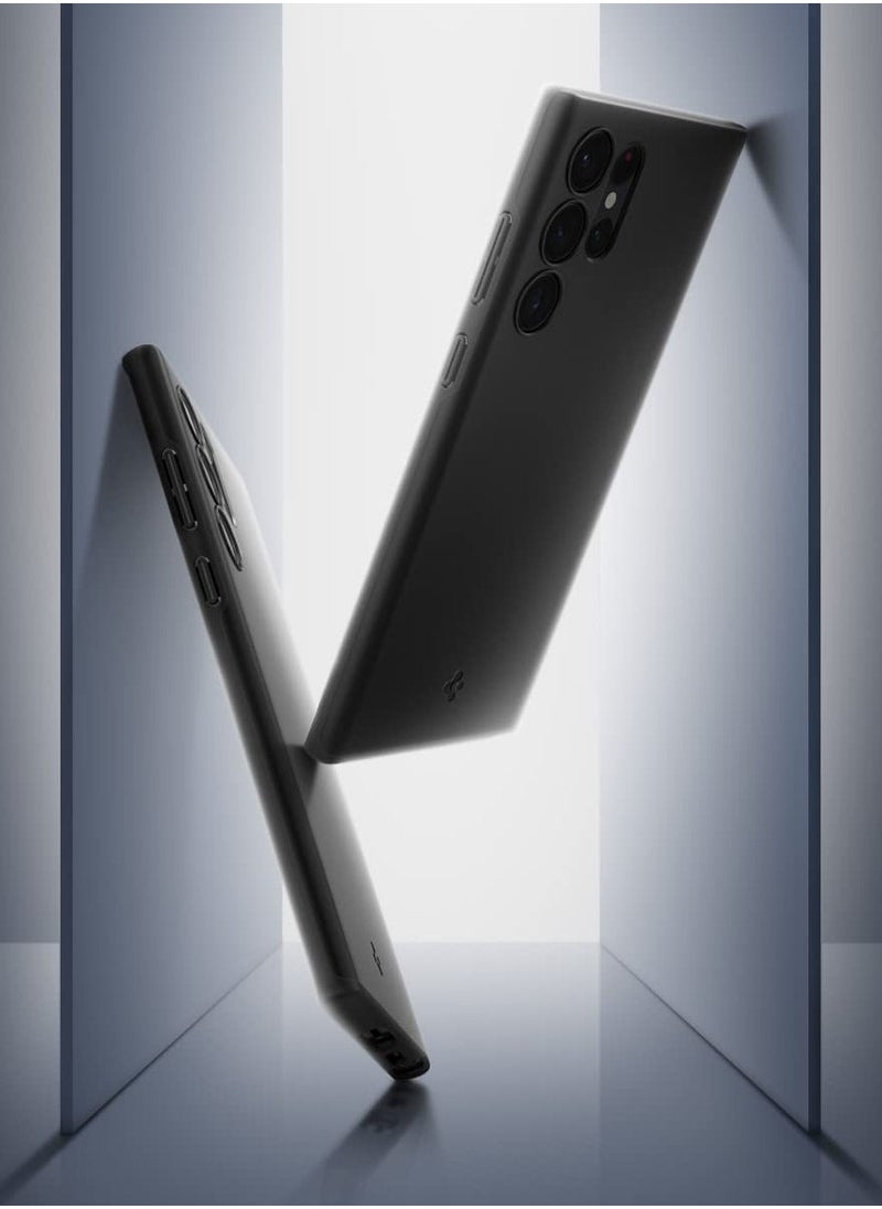 Spigen Thin Fit for Samsung Galaxy S23 Ultra Case Cover - Black  - Image 3