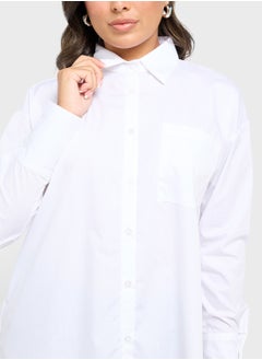 Ginger Oversize Poplin Shirt  - Image 3