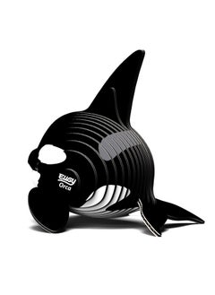 EUGY Eugy Orca Killer Whale 3D Puzzle, 25 Piece Eco-Friendly Educational Toy Puzzles for Boys, Girls & Kids Ages 6+  - Image 4