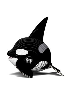 EUGY Eugy Orca Killer Whale 3D Puzzle, 25 Piece Eco-Friendly Educational Toy Puzzles for Boys, Girls & Kids Ages 6+  - Image 3