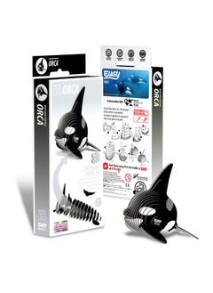 EUGY Eugy Orca Killer Whale 3D Puzzle, 25 Piece Eco-Friendly Educational Toy Puzzles for Boys, Girls & Kids Ages 6+  - Image 2