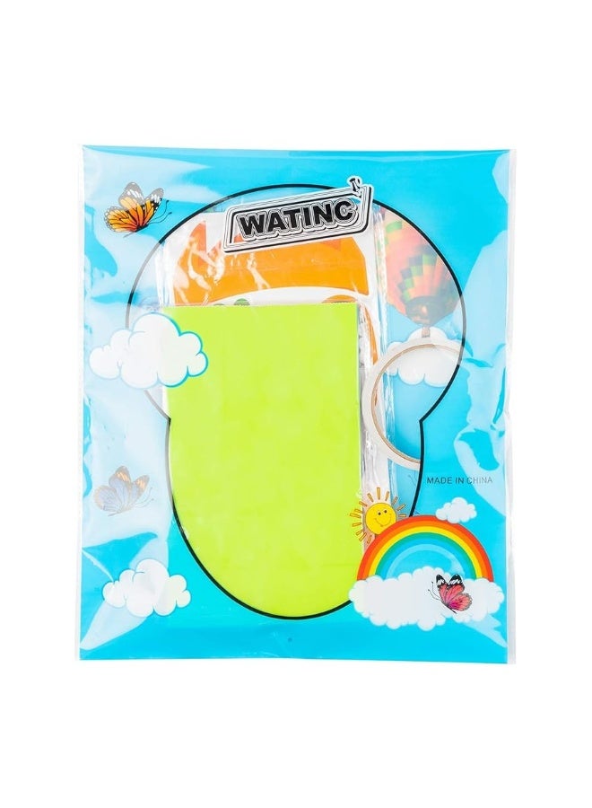 WATINC WATINC 9Pack Monster Hand Puppets Art Craft Paper Sock Puppet Toys DIY Making Your Own Puppet Kits Early Learning Classroom Family Storytelling Games Pretend Party Supplies Valentine's Day Gift  - Image 4