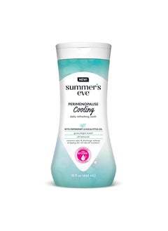 Summer's Eve Summer's Eve, Perimenopause Cooling Wash, Removes Odor, pH balanced Feminine Wash, 15 Fl Oz 