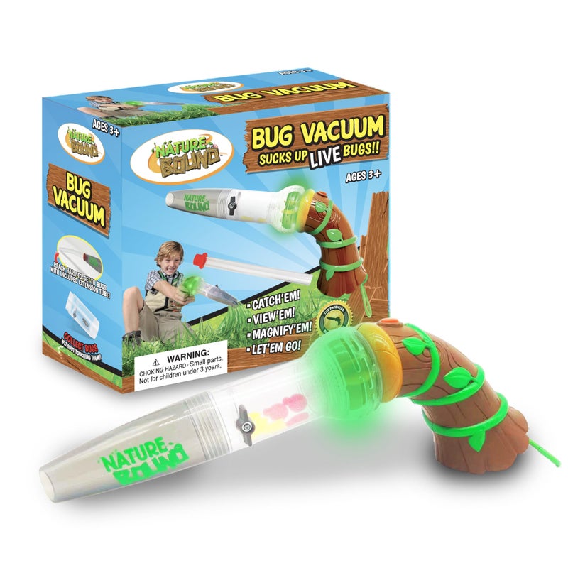 Nature Bound Bug Catcher Toy EcoFriendly Bug Vacuum Catch and Release IndoorOutdoor Play Ages 3 to 12 Complete Kit for Kids Upgraded Style - Image 3