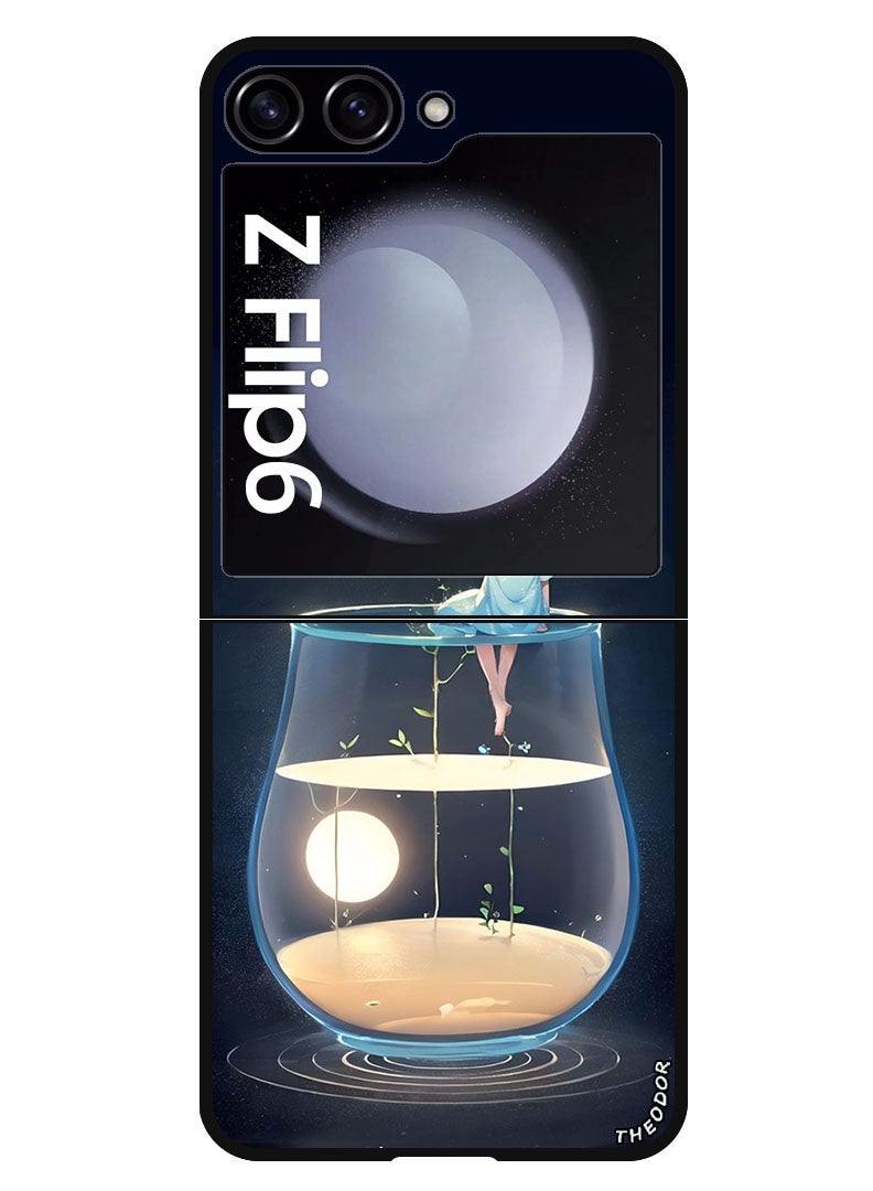 Theodor Protective Case Anti Scratch Shock Proof Bumper Cover For Samsung Galaxy Z Flip 6 Women 6 - Image 1