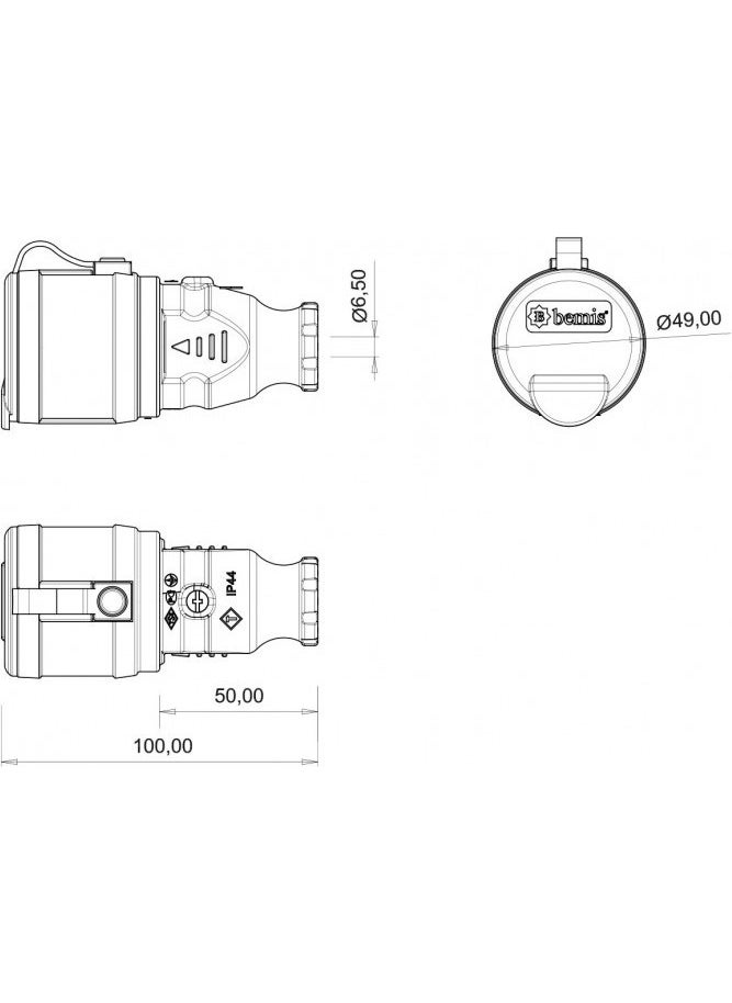 Female Plug Extension Socket (Green) BV1-1402-2311 - pzsku/Z972A0D01883BC990D0C2Z/45/_/1725898966/589f2b79-d281-4654-89a5-05f601141675