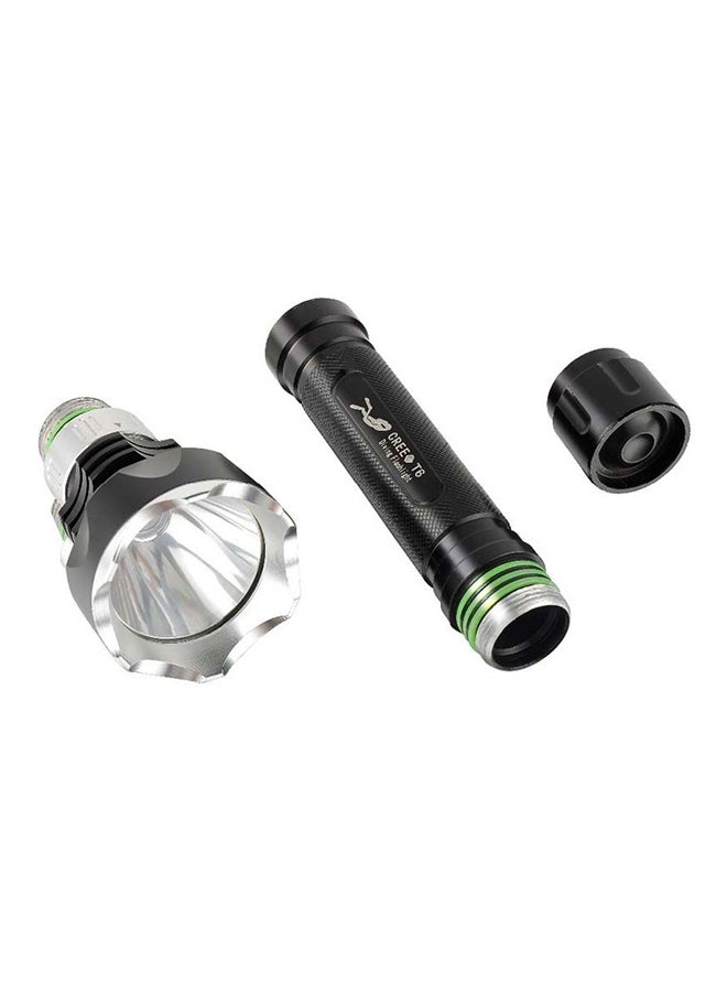 مصباح LED يدوي للغوص أسود - Image 2