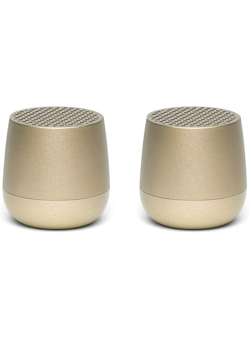LEXON Twin Mino+ Mini Bluetooth Speaker Pairable With Tws Technology - Image 1