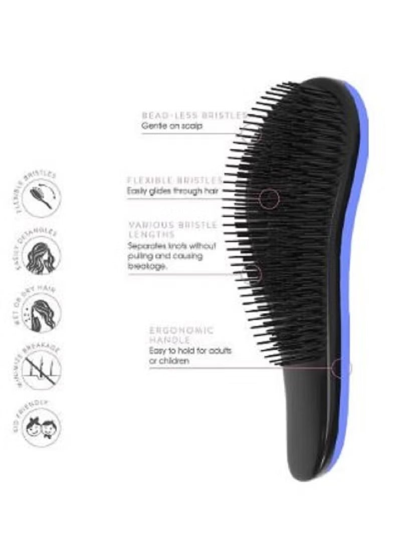 Loquat Hairbrush for detangling, combing, massaging and styling hair, suitable for all family members. - Image 3