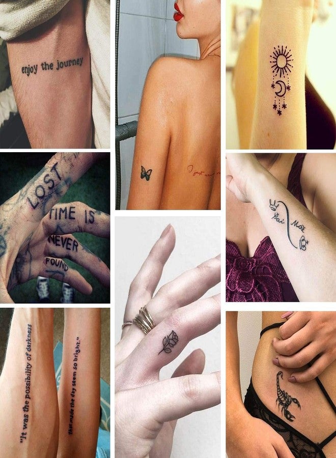 Charmark Jagua Gel Temporary Kit for Women Men Kids, Semi Permanent Ink Summer Trend Art Painting DIY Fake Freckles 84 Pcs Stencils - Full Kit 3 Colors (Black+Red+Brown) - Image 2