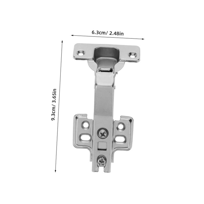 2Pcs Cold Rolled Steel Soft Close Cabinet Hinges Replacement For Kitchen Door - Image 3