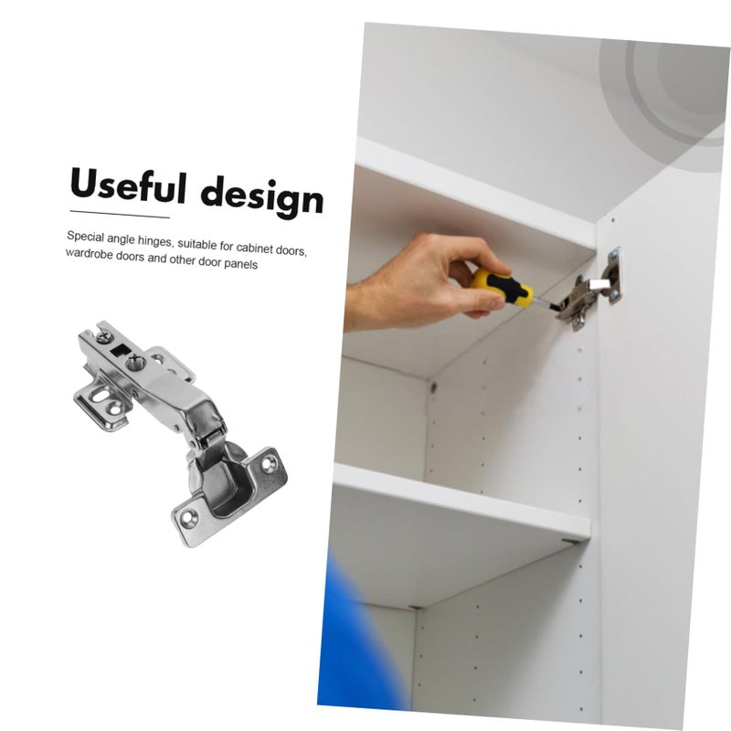 2Pcs Cold Rolled Steel Soft Close Cabinet Hinges Replacement For Kitchen Door - Image 5