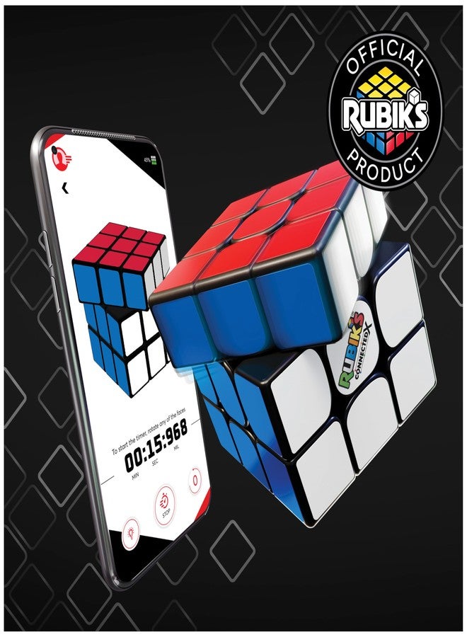 Rubik's Cube ConnectedX Bluetooth Puzzle Cube & Brain Teaser Fidget Toy - Image 2