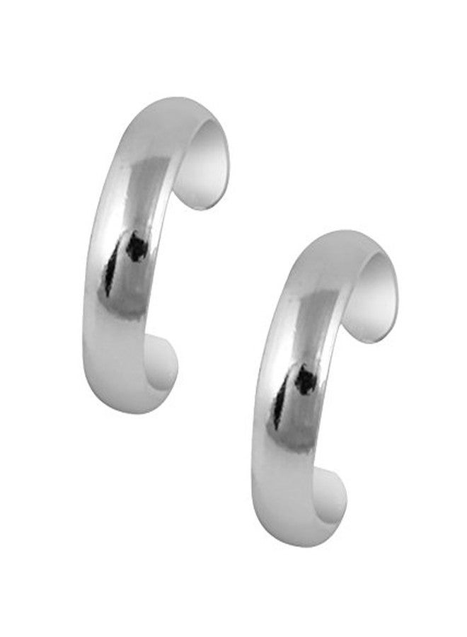 ELOISH Pair of Sterling Silver Beautiful Toe Rings for Women - Image 1