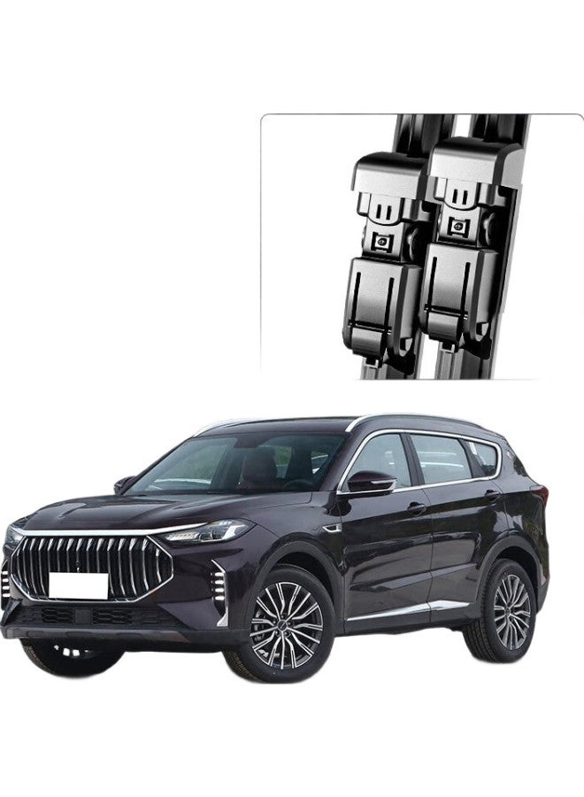 AOLIN Wiper Blades For Chery Jetour X70Plus, Original Wiper Blades With Boneless Design And A Grade Rubber Strip - Image 1