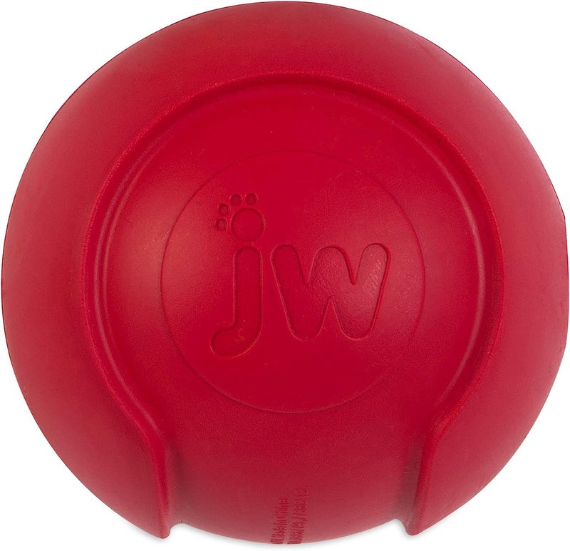 JW Pet iSqueak Bouncin' Baseball Dog Toy, Small (Assorted Colors) - Image 1