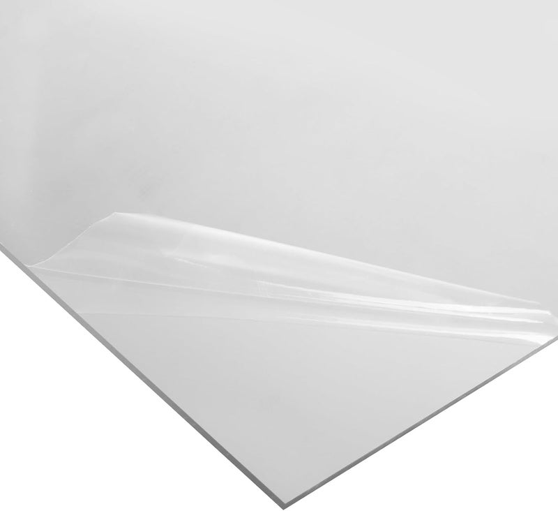 Pack of 5 40 x 30 cm Acrylic Self-Adhesive Wall Mirrors, HD Acrylic, 3 mm Thick, No Glass, Multi-Purpose Home Mirror - Image 4