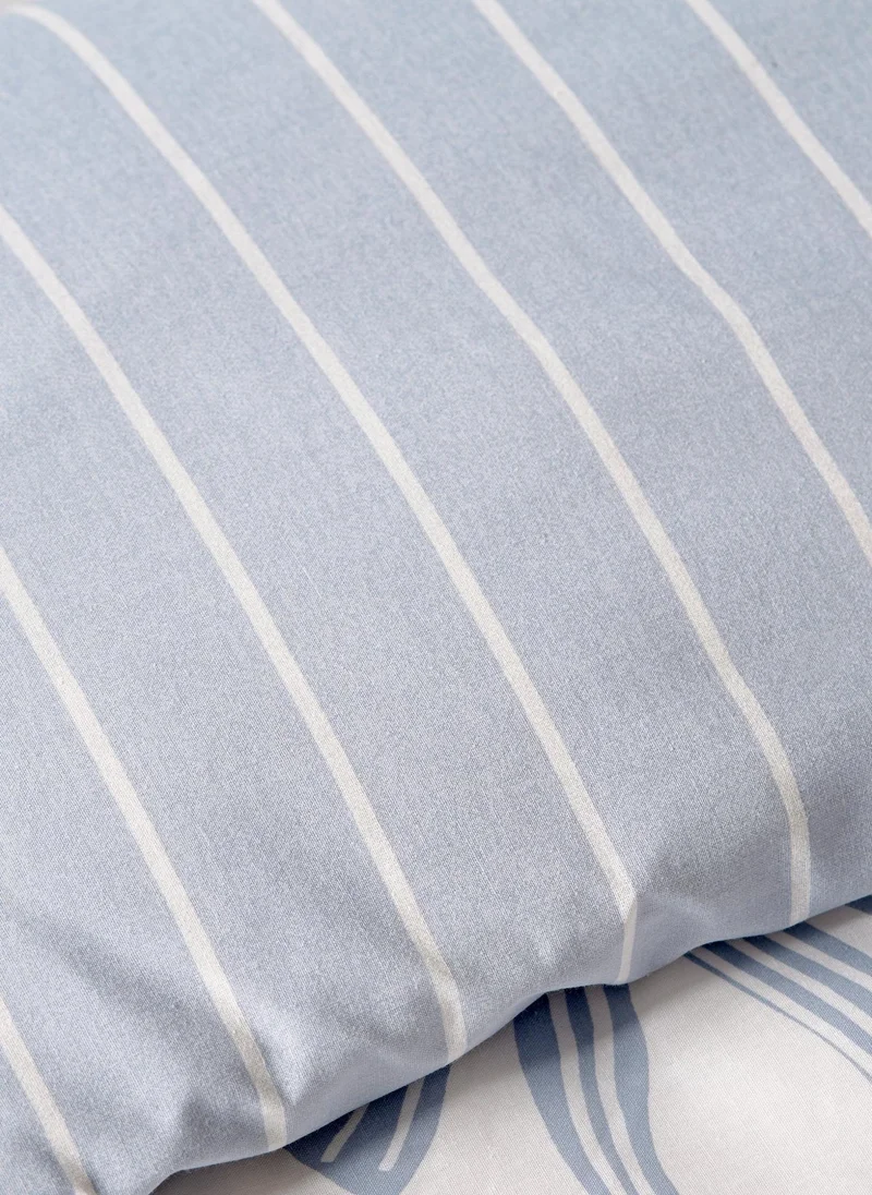 Matalan Blue Blue Bow Frill Duvet Set  | Best Price UAE
